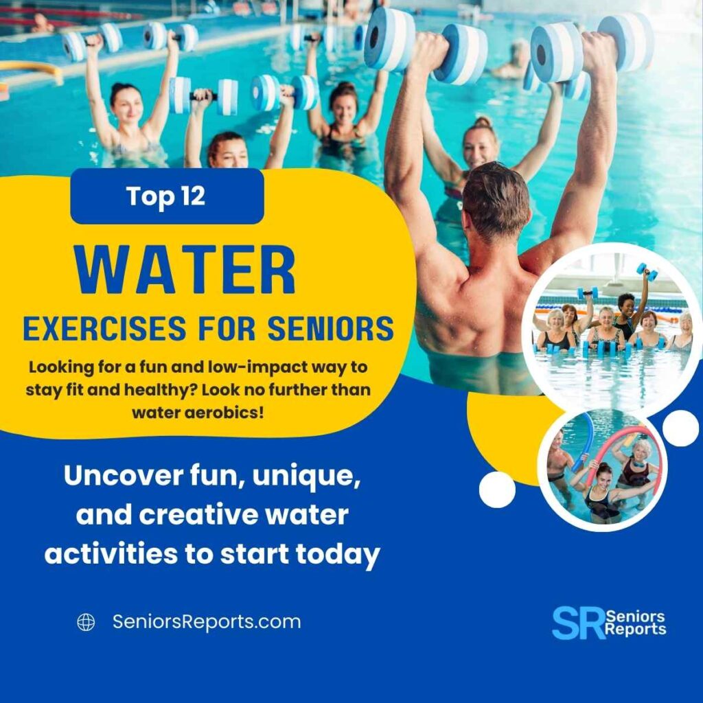 Discover our top 12 water exercises for seniors that are fun and unique. Begin exercising and crafting creative water activities for better health.